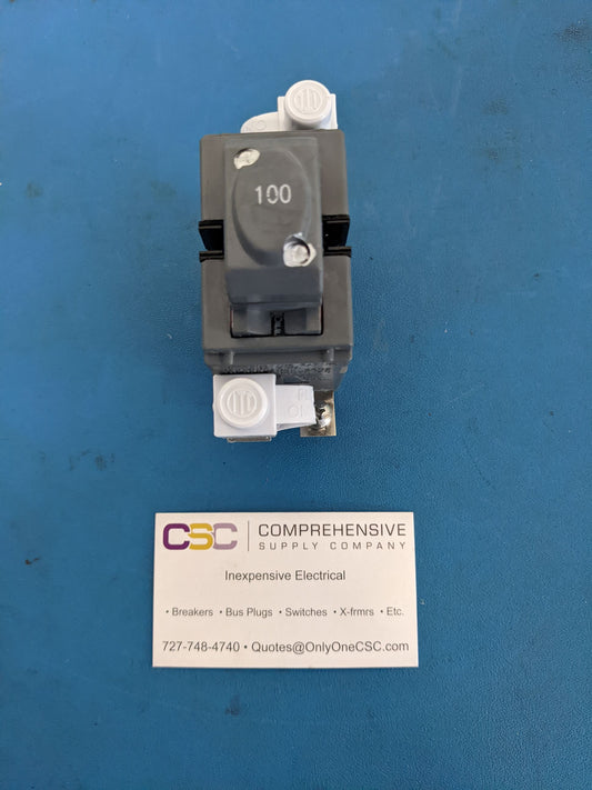 UBIP-2100 - Connecticut Electric 100A Amp 2P Pole 10kA@120/240V Plug On Pushmatic Replacement Circuit Breaker