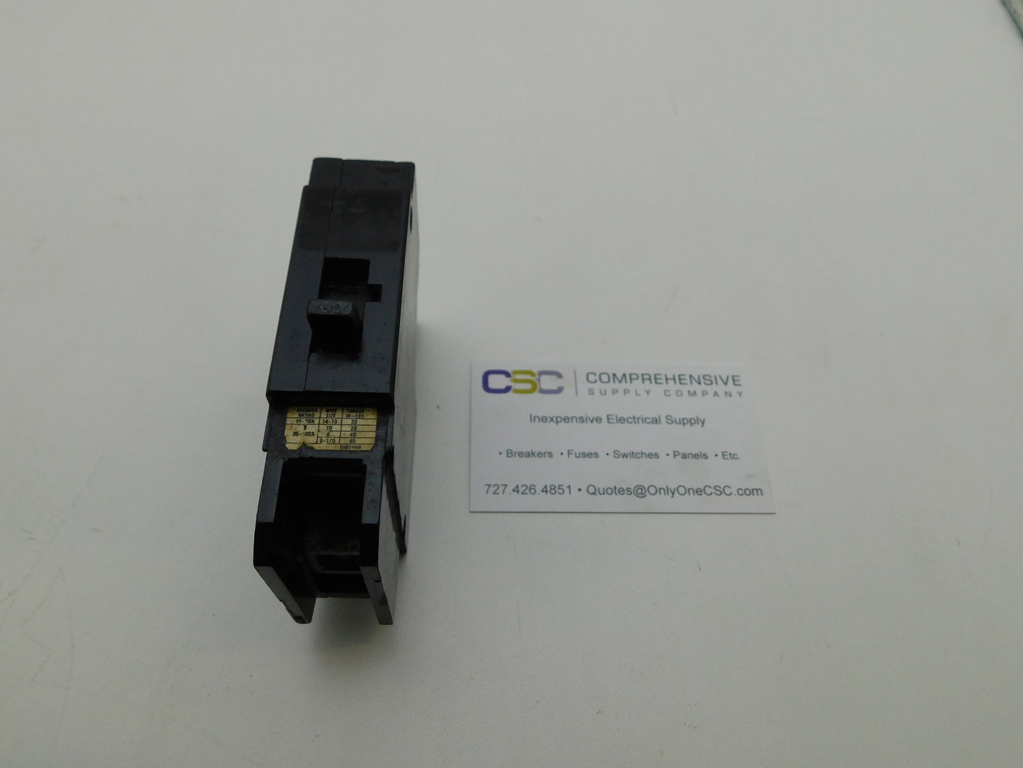 BQCH1B060 - Siemens 60A Amp 1P Pole 14kA@277/480V Bolt On Circuit Breaker