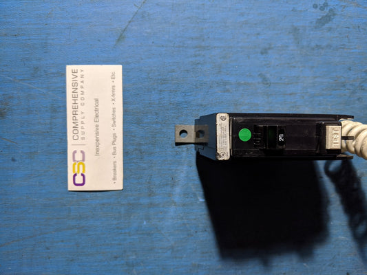 QBGF1020 - Cutler Hammer 20A Amp 1P Pole 10kA@120V Bolt On Ground Fault GFCI Quicklag Circuit Breaker
