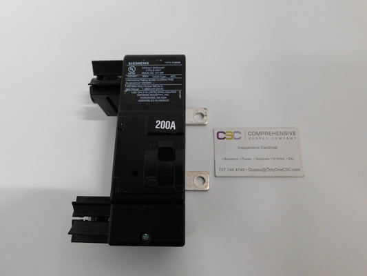EQ8695 - Siemens 200A Amp 2P Pole 22kA@120/240V Main Circuit Breaker
