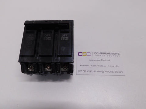 THHQB32050 - GE 50A Amp 3P Pole 22kA@240V Bolt On Circuit Breaker