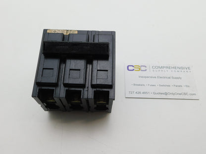 BAB3020H - Eaton 20A Amp 3P Pole 10kA@240V Bolt On Black Circuit Breaker