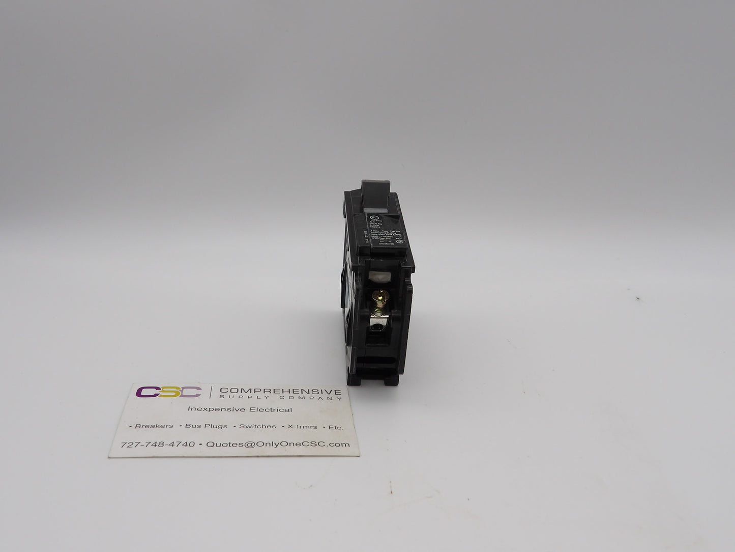 B120HH - Siemens 20A Amp 1P Pole 65kA@120/240V Bolt On Circuit Breaker
