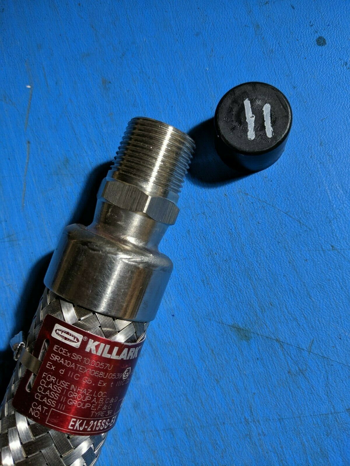 EKJ-215SS-EX EKJ215SSEX - Killark Ekj Harsh & Hazardous Ss Flex Couplng 15" Lg X 3/4"Dia