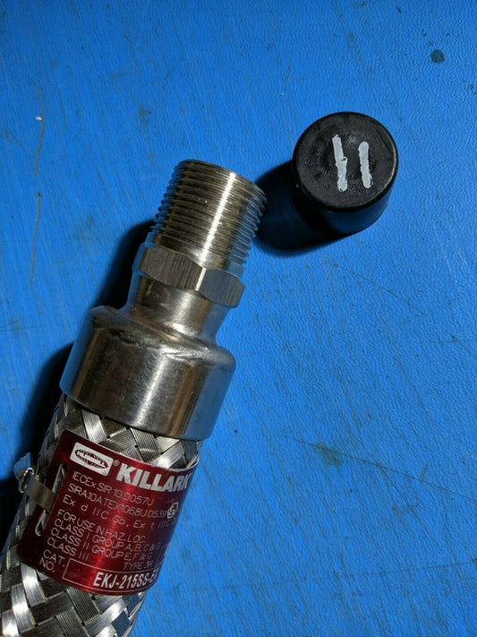 EKJ-215SS-EX EKJ215SSEX - Killark Ekj Harsh & Hazardous Ss Flex Couplng 15" Lg X 3/4"Dia