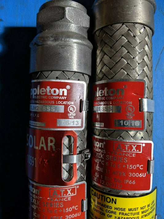 EXGJH218SS - Appleton Electric Exgjh Explosionproof Ss Flex Coupling 18" Long X 3/4" Dia