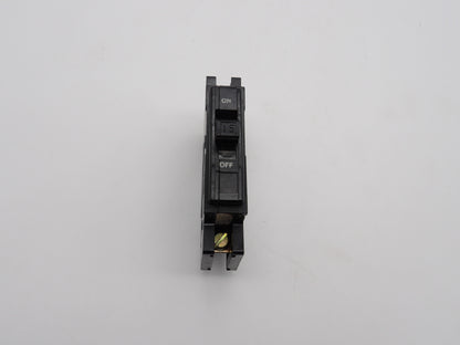 QOU115 - Square D 15A Amp 1P Pole 10kA@120/240V Feed Through Black Circuit Breaker
