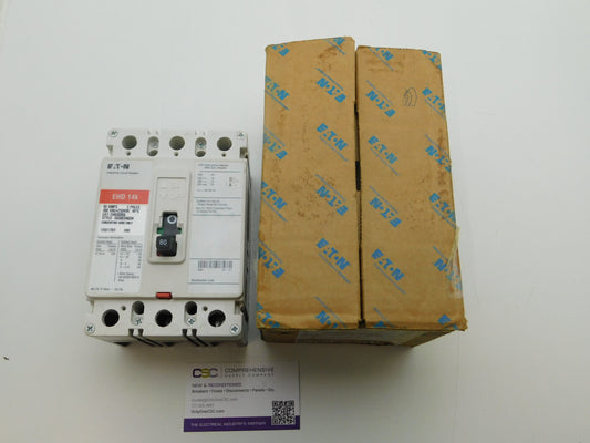 EHD3080L - Westinghouse 80A Amp 3P Pole 14kA@480V Feed Through Circuit Breaker W/Red Label