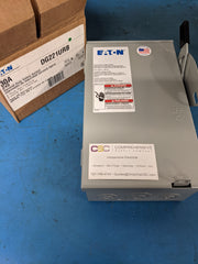 DG221URB - Eaton 30A Amp 2P Pole 240V Nema 3R Non-Fusible Safety Switch