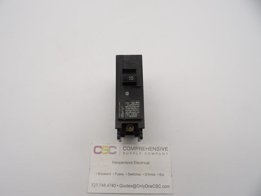 B115H - Siemens 15A Amp 1P Pole 22kA@120/240V Bolt On Circuit Breaker
