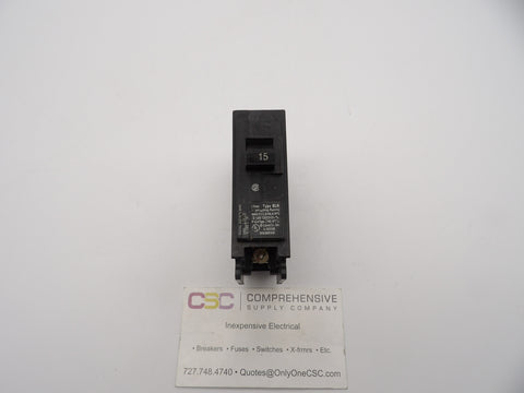 B115H - Siemens 15A Amp 1P Pole 22kA@120/240V Bolt On Circuit Breaker