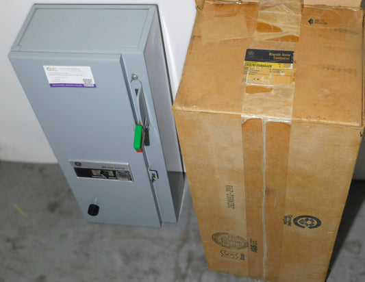 CR307B1234BADADB - GE Size 0 3P Pole 600V Combination Motor Starter W/Breaker, Nema 1 Enclosure & 200-208V Coil