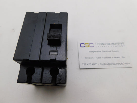 EHB24020HID - Square D 20A Amp 2P Pole 480V 14kA@277V Bolt On High Intensity Discharge Circuit Breaker