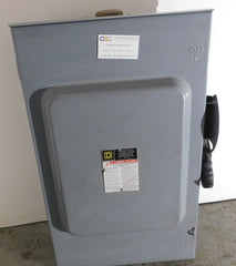 H324NRB - Square D 200A Amp 3P Pole 240V Nema 3R Fusible Heavy Duty Safety Switch W/Neutral