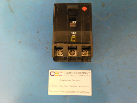 QO390 - Square D 90A Amp 3P Pole 10kA@240V Plug On Circuit Breaker