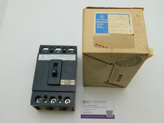CA3175 - Westinghouse 175A Amp 3P Pole 10kA@240V Feed Through Circuit Breaker