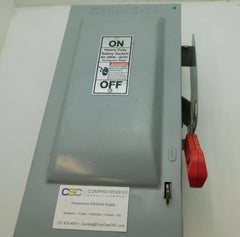 HF221N - Siemens 30A Amp 2P Pole 240V Nema 1 Fusible Heavy Duty Safety Switch W/Neutral