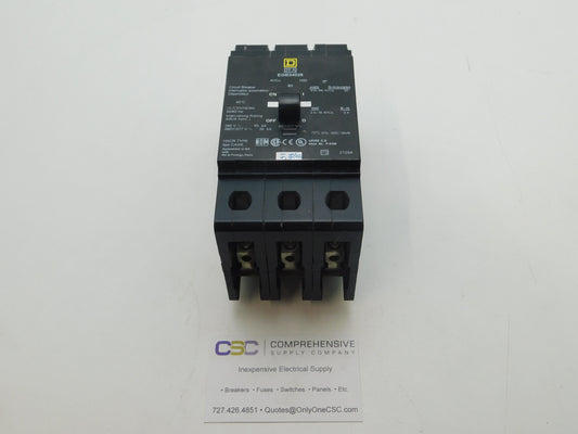 EGB34025 - Square D 25A Amp 3P Pole 35kA@480Y/277V Bolt On Circuit Breaker