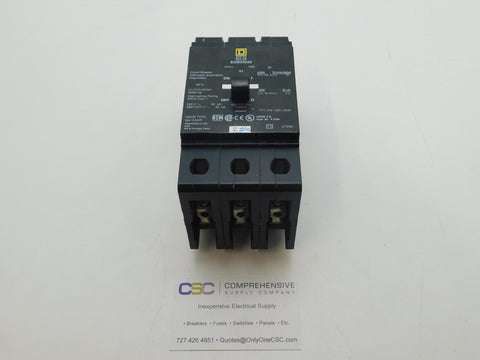 EGB34025 - Square D 25A Amp 3P Pole 35kA@480Y/277V Bolt On Circuit Breaker
