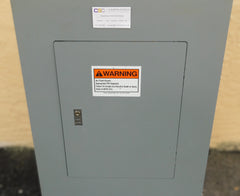 1218L3442SQEDBA - Square D 125A Amp 408Y/277V 18Sp 3Ph/4W Ml Nf Panelboard W/Type 1 Enclosure & Surface Cover W/Door