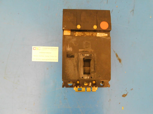 FA34070 - Square D 70A Amp 3P Pole 14kA@480V I-Line Plug On Black Circuit Breaker