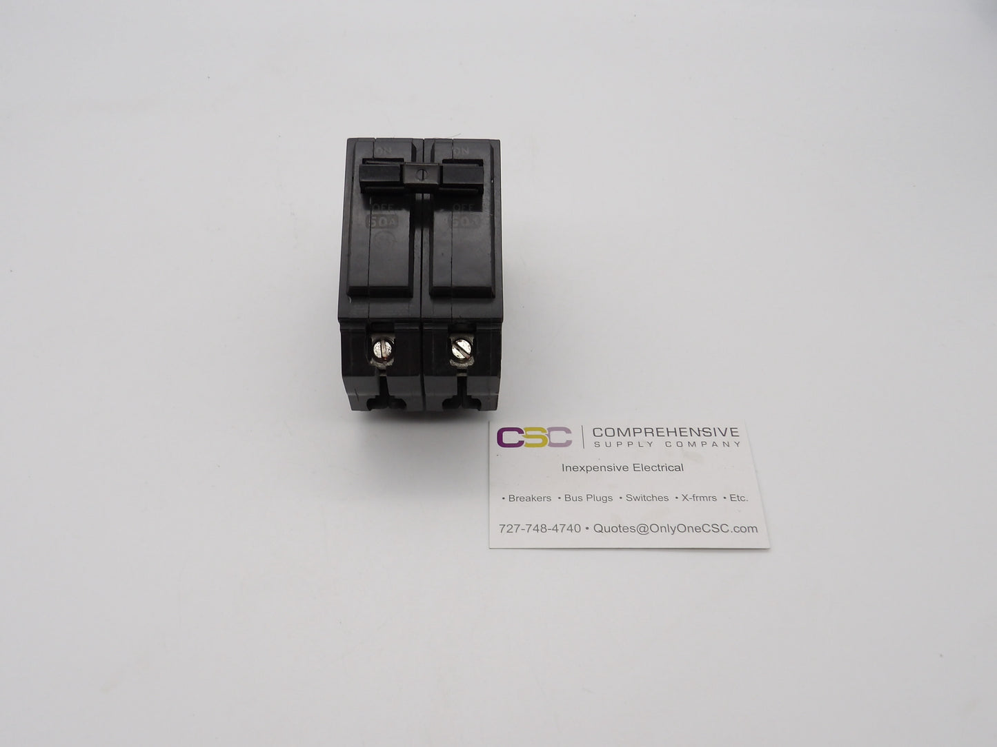 THQB2150 - GE 50A Amp 2P Pole 10kA@120/240V Bolt On Circuit Breaker