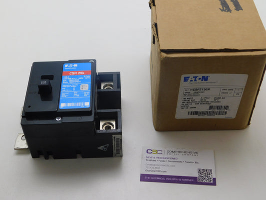 CSR2150N - Cutler Hammer 150A Amp 2P Pole 25kA@120/240V Bolt On Main Circuit Breaker