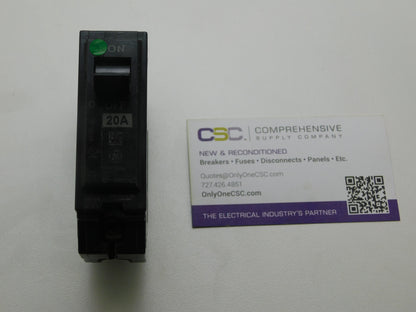 THHQB1120LM - GE 20A Amp 1P Pole 22kA@120/240V Bolt On Circuit Breaker