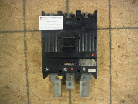 TJK636F000 - GE 600A Amp 3P Pole 600V 30kA@480V Bolt On Tjk Circuit Breaker - Older Series