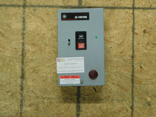 CR1062R2ABP202R - GE 2P Pole 600V Nema Size M-0 Manual Motor Starter W/Nema 1 Enclosure