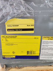HCP235912N - Square D 1200A Amp 480Y/277V 3Ph Phase/4W Cu Hcp I-Line Ml Panelboard W/45In Cb Mounting Space - Hc4259Wp - Nema 3R/12 Enclosure
