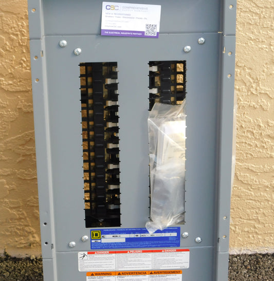 NQ30L1C - Square D 100A Amp 240V 1Ph/3W 30Sp/30Cir Main L Ug Qob/Qob-Vh/Qhb Panelboard