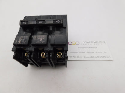 B340H - Siemens 40A Amp 3P Pole 22kA@240V Bolt On Circuit Breaker
