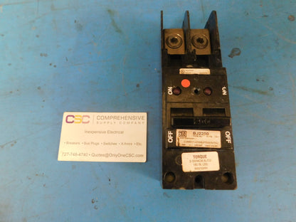 BJ2200 - Cutler Hammer 200A Amp 2P Pole 10kA@120/240V Plug On Main Circuit Breaker