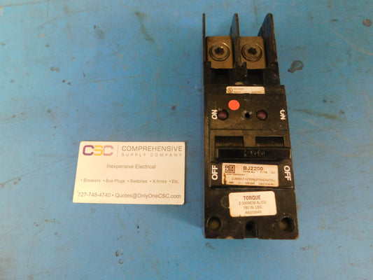 BJ2200 - Cutler Hammer 200A Amp 2P Pole 10kA@120/240V Plug On Main Circuit Breaker
