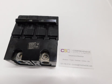 Q2125B - Siemens 125A Amp 2P Pole 10kA@120/240V Plug On Circuit Breaker