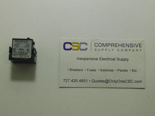 SRPF250A250 - GE 250A Amp Rating Plug For Sfh/Sfl/Sfp 250A Frame Circuit Breaker