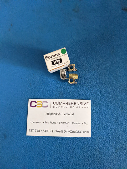 H-29 - Furnas Thermal Overload Relay Heater Element