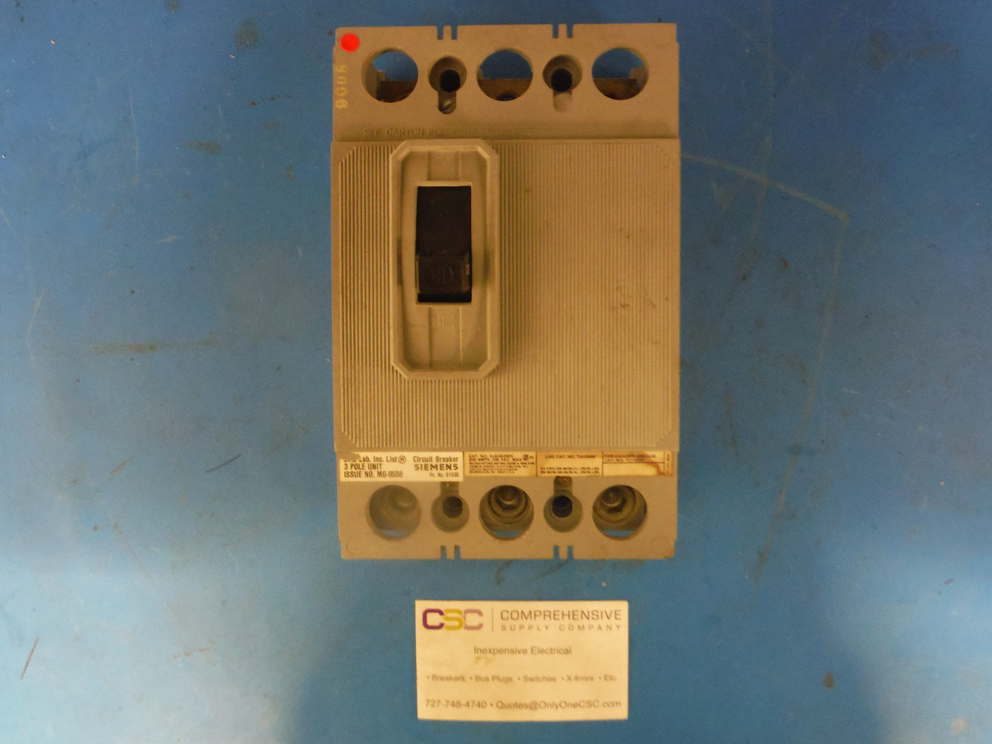 QJ23B200H - Siemens 200A Amp 3P Pole 42kA@240V Bolt On Qj2H Circuit Breaker
