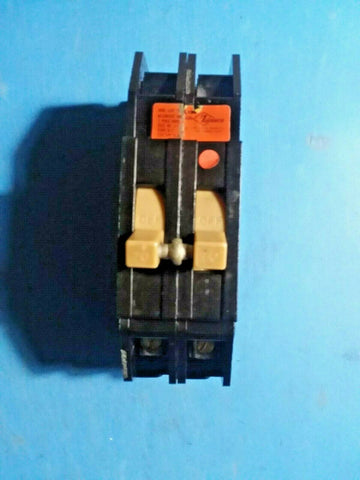 QC270 - Zinsco 70A Amp 2P Pole 10kA@120/240V Plug On Circuit Breaker W/Brown Handle