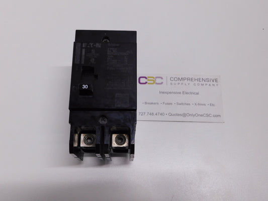 GHB2030 - Eaton 30A Amp 2P Pole 14kA@480Y/277V Bolt On Circuit Breaker