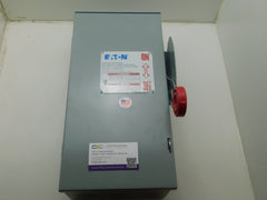 DH361URK - Eaton 30A Amp 3P Pole 600V Nema 3R Non-Fusible Heavy Duty Safety Switch