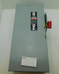 TH3362 - GE 60A Amp 3P Pole 600V Nema 1 Fusible Heavy Duty Safety Switch