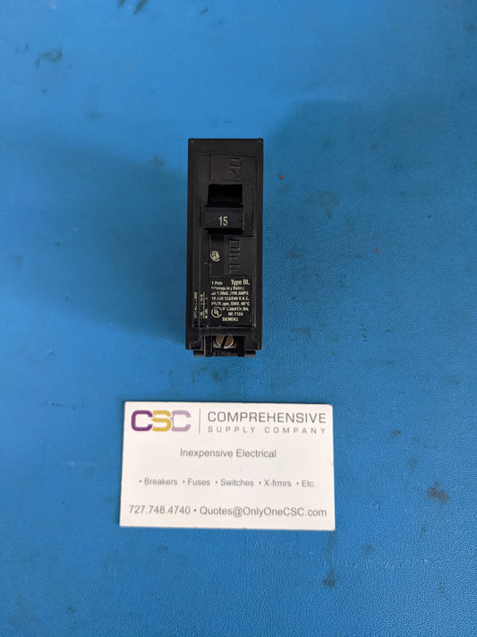 B115 - Siemens 15A Amp 1P Pole 10kA@120/240V Bolt On Circuit Breaker - Older Series