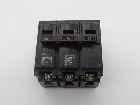 Q330 - Siemens 30A Amp 3P Pole 10kA@240V Plug On Circuit Breaker