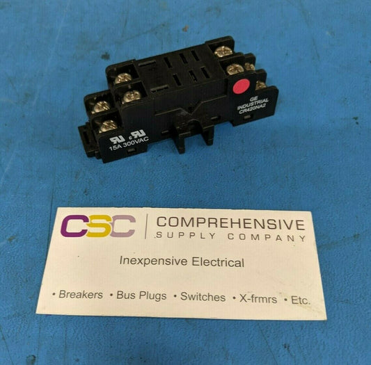 CR420NA2 - GE Pin Relay Base Socket, 15A Amp 300Vac