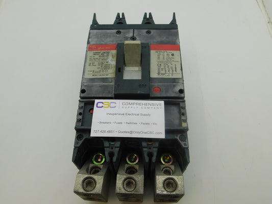 SGLA36AT0400 - GE 400A Amp 3P Pole 600V 65kA@480V Bolt On Spectra Rms Circuit Breaker