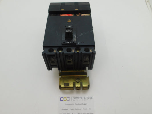 FH36070 - Square D 70A Amp 3P Pole 600V 25kA@480V I-Line Plug On Black Circuit Breaker