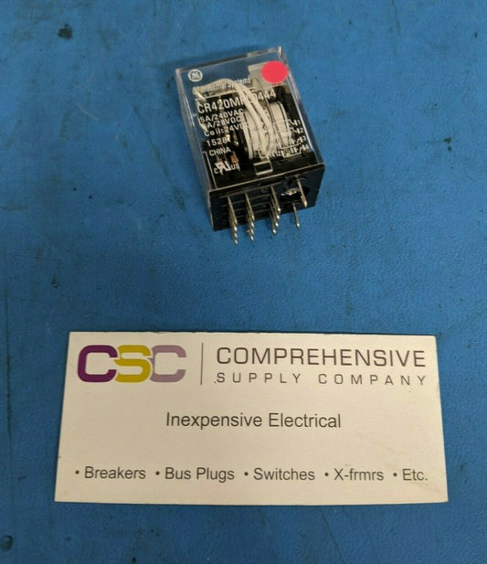 CR420MPL0444 - GE 14 Blade, 4Pdt, 5A, 24Vdc Coil, Type M Relay