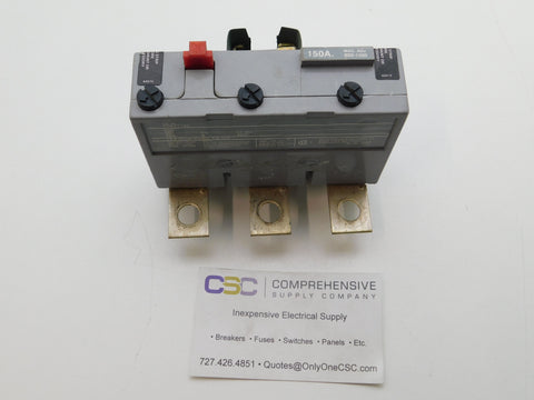 FD63T150 - Siemens 150A Amp 3P Pole 600V Gray Trip Unit Used For Fd6/Hfd6 Circuit Breaker